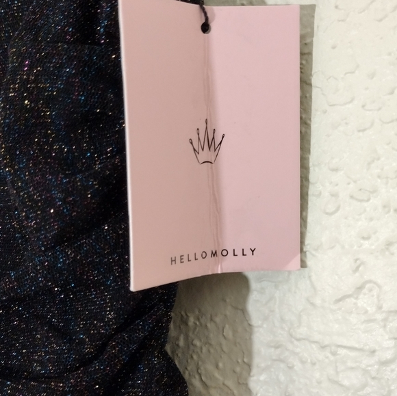 Hello Molly Noughts And Crosses Dress Black - Picture 7 of 9